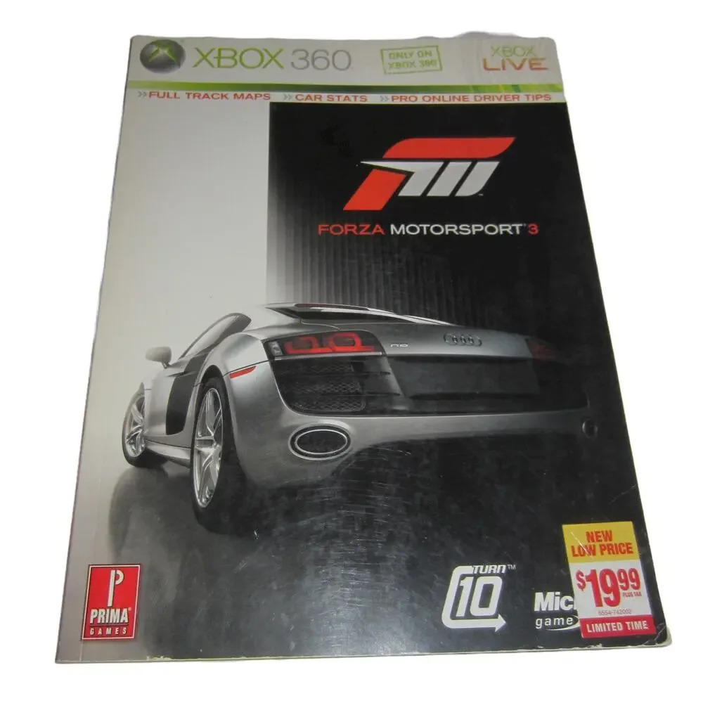 Forza Motorsport 3 Prima Official Game Guide Xbox 360 Racing Strategy